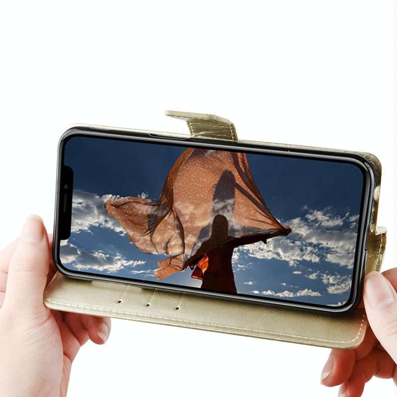 For Xiaomi Redmi Note 8T Retro Crazy Horse Texture Horizontal Flip Leather Case with Holder & Car...