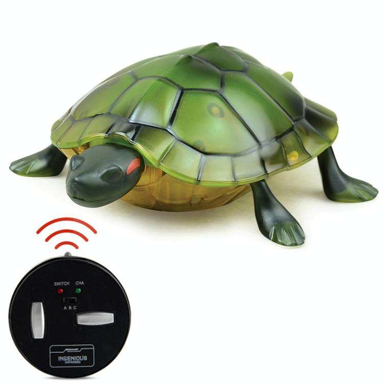 9993 Infrared Sensor Remote Control Simulated Tortoise Creative Children Electric Tricky Toy Mode...
