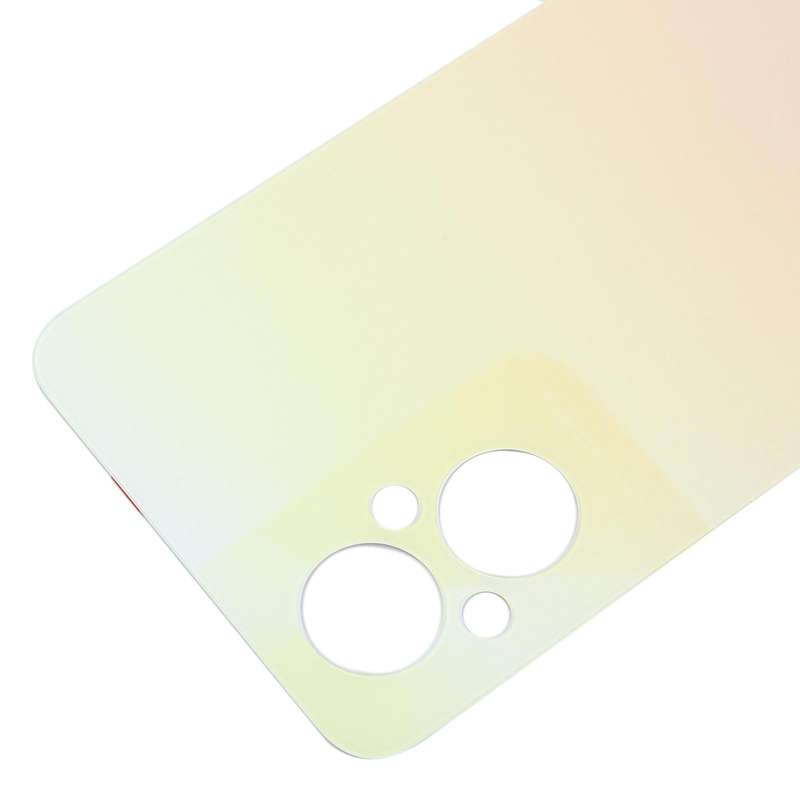 For OPPO Reno8 Lite Original Battery Back Cover(Gold)