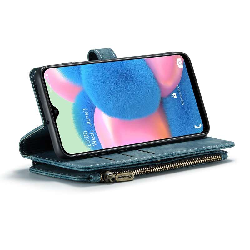 For Samsung Galaxy A30s / A50s / A50 CaseMe-C30 Multifunctional Horizontal Flip PU + TPU Phone Ca...