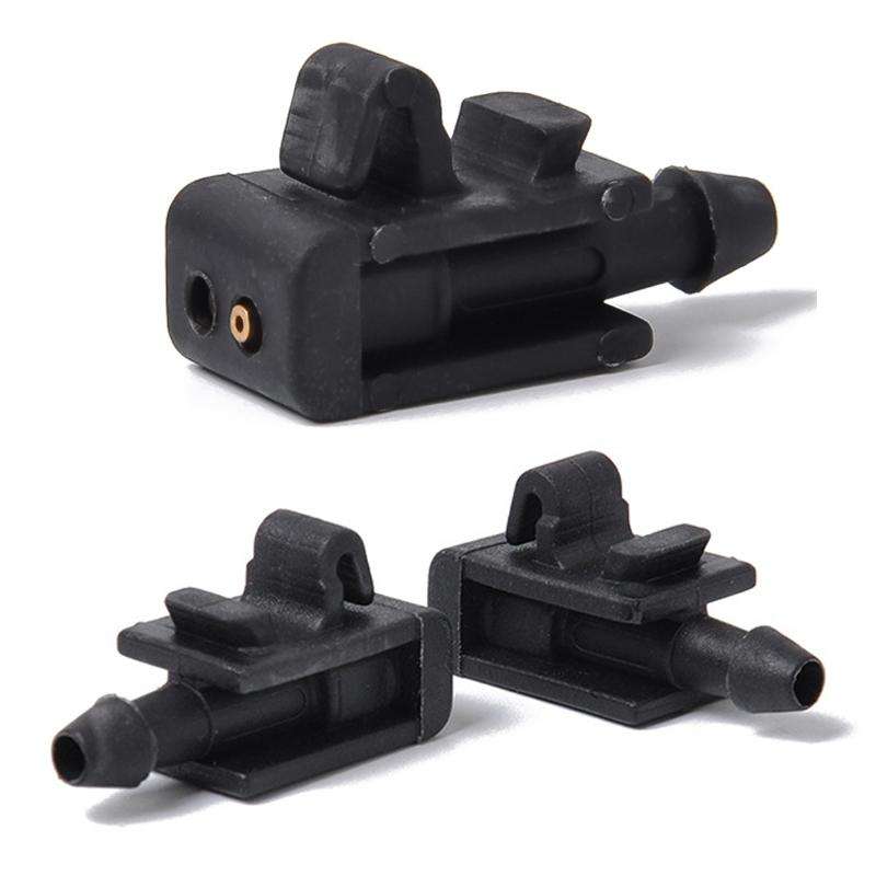 2 PCS Windshield Washer Wiper Jet Water Spray Nozzle Buckle 8200082347 for 2005-2007 Renault Mega...