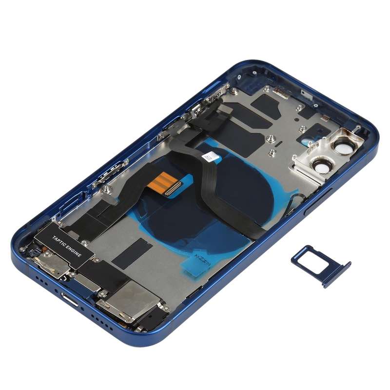 Battery Back Cover Assembly (with Side Keys & Speaker Ringer Buzzer & Motor & Camera Lens & Card ...