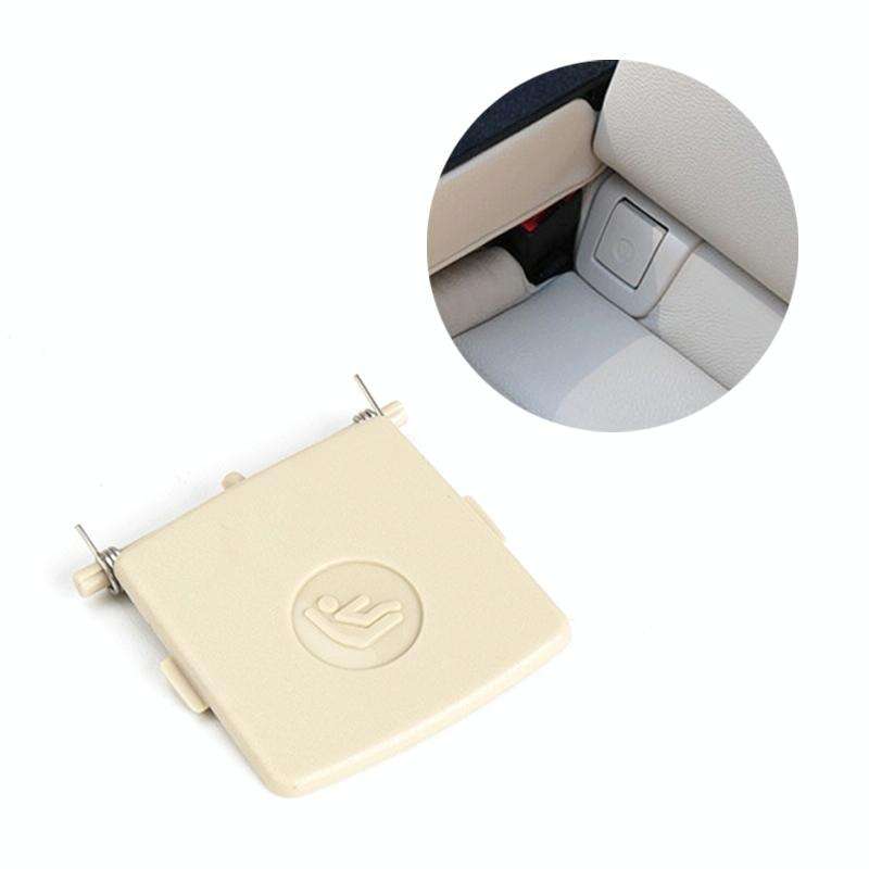 For BMW 3 Series E92 Left Driving Car Child Safety Seat Isofix Switch Cover 5220 6970 746-1(Beige)