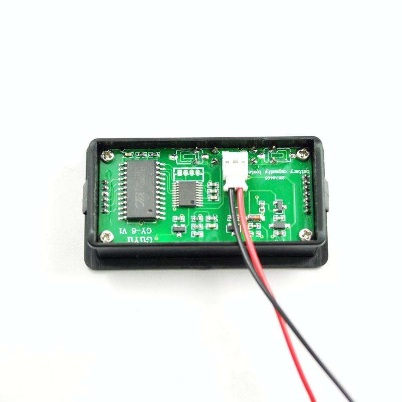 H6133 12V-84V Lead-acid Battery Voltage Tester Percentage Voltmeter Gauge Lithium Battery Status ...