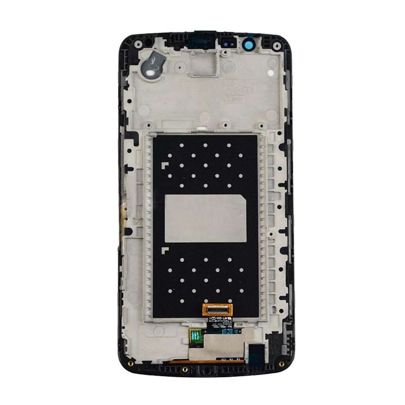 TFT LCD Screen for LG K10 Digitizer Full Assembly with Frame (White)