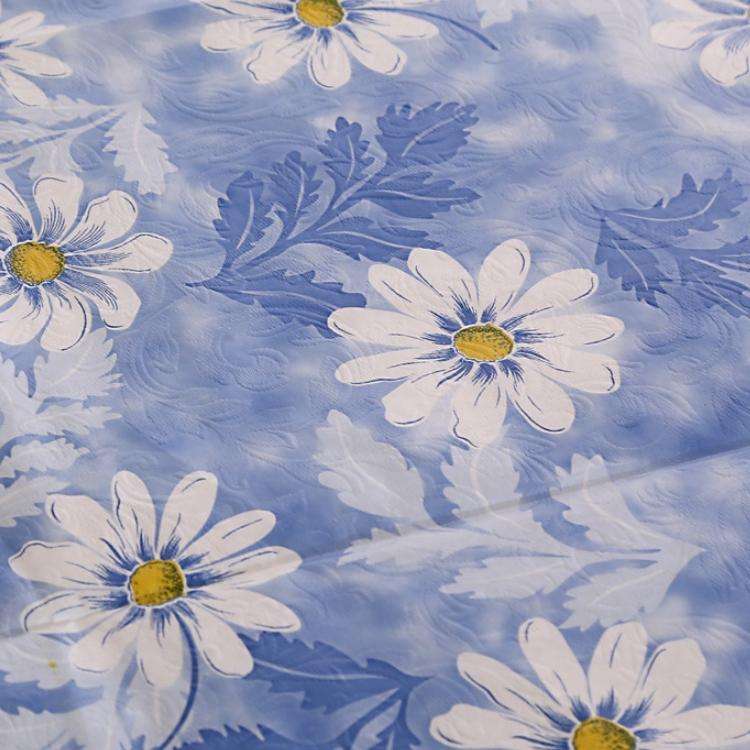 PEVA Oil&Water Resistant Coffee Table Tablecloth, Size: 106x152cm(No.384)