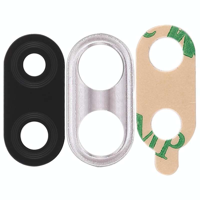 For Huawei P20 Lite 10pcs Back Camera Bezel with Lens Cover & Adhesive (Blue)