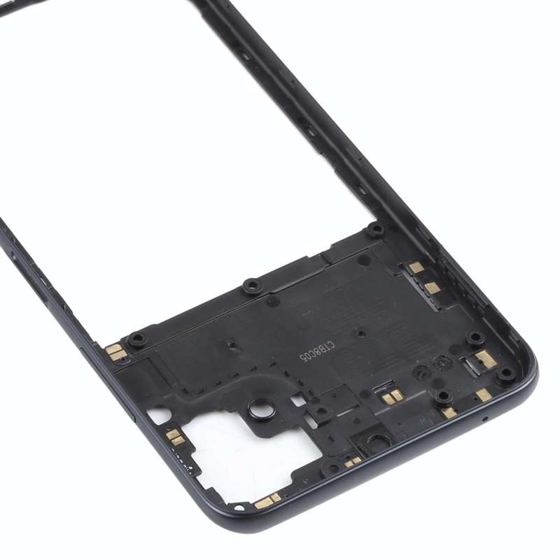 For Samsung Galaxy A22 5G Middle Frame Bezel Plate (Black)