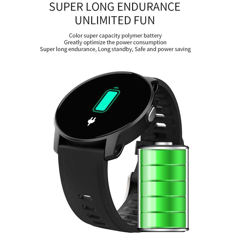 W9 Smart Sport Bracelet, Support Heart Rate Detection & Pedometer & Sedentary Reminder & Sleep Mo...