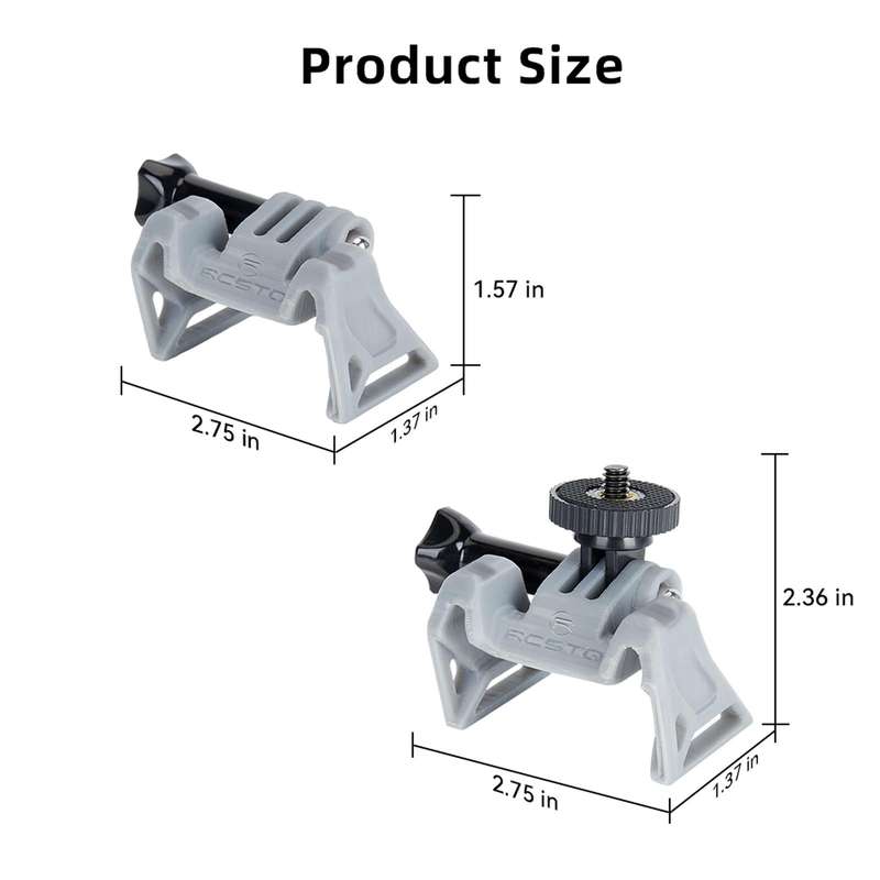 For DJI Avata / Action 2/Gopro Hero11 Black RCSTQ Extension Holder Without 1/4 Screw