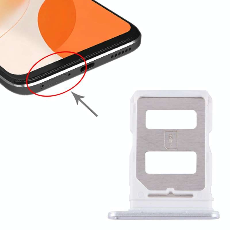 For Huawei nova Y91 SIM Card Tray (Silver)