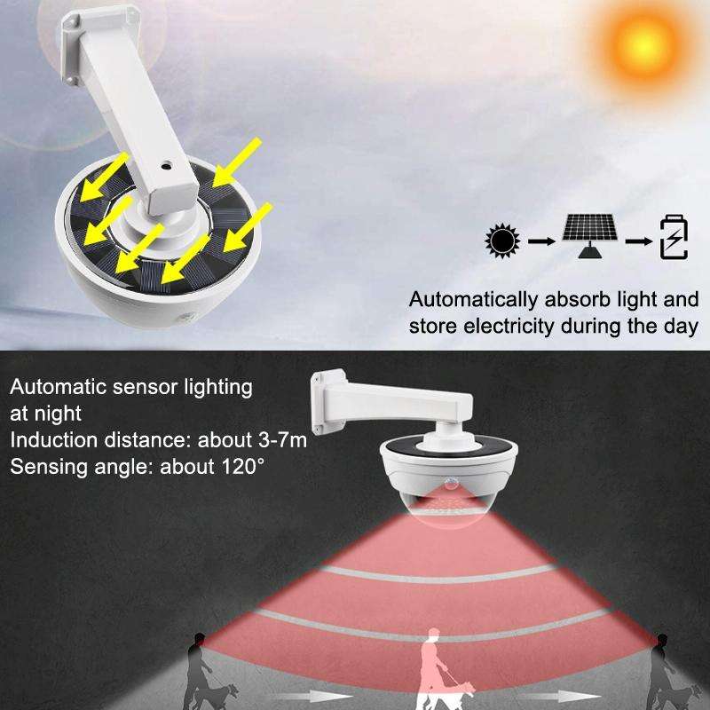 Solar Simulation Camera Monitoring Light Human Body Induction Wall Light(TY11301 LED)