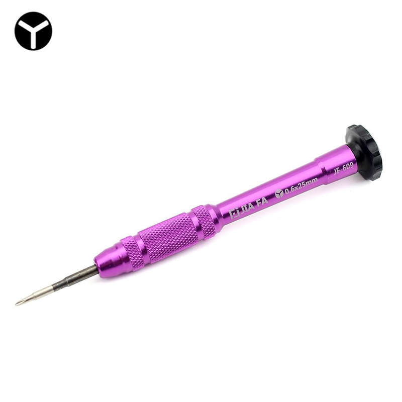 JIAFA JF-609-0.6Y Tri-point 0.6 Repair Screwdriver for iPhone 7 & 7 Plus & Apple Watch(Magenta)