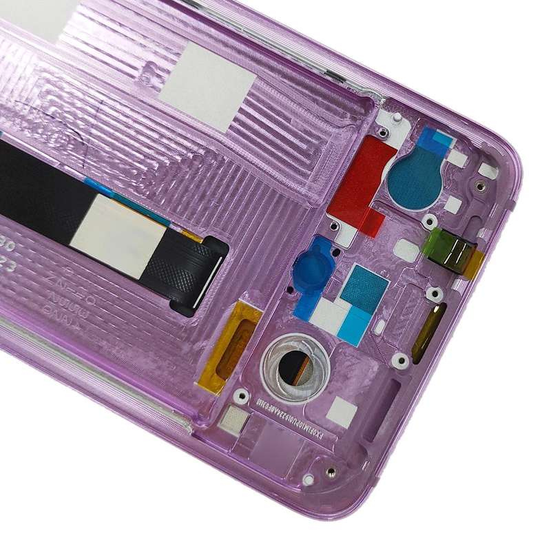 Original AMOLED LCD Screen for Xiaomi Mi 9 Digitizer Full Assembly with Frame(Pink)