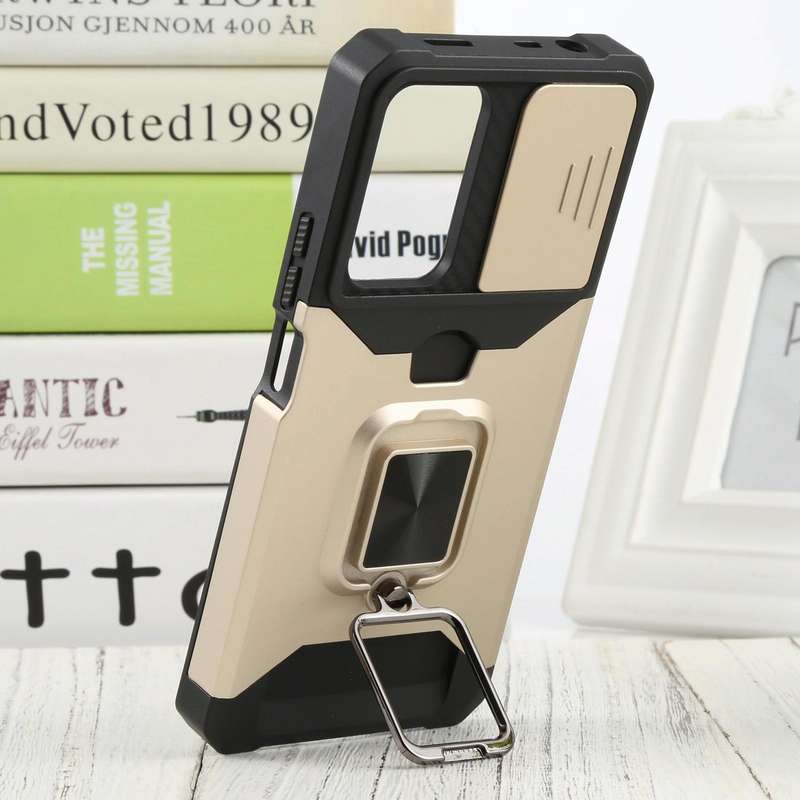 For Xiaomi Redmi Note 11 Pro 5G / 4G International Version Sliding Camera Cover Design PC + TPU S...