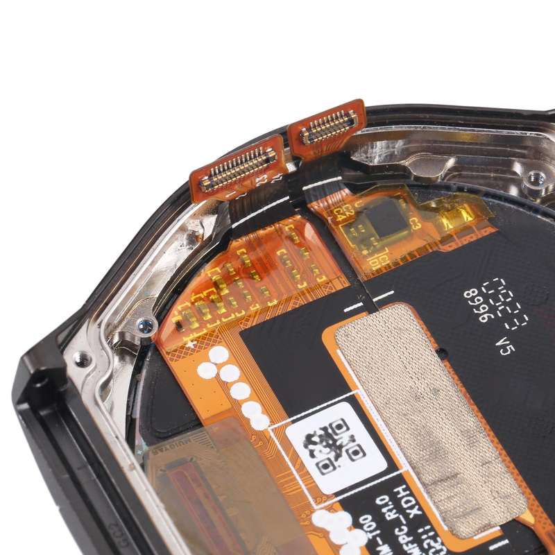 Original LCD Screen and Digitizer Full Assembly With Frame For Huawei Watch GT 2e HCT-B19(Black)