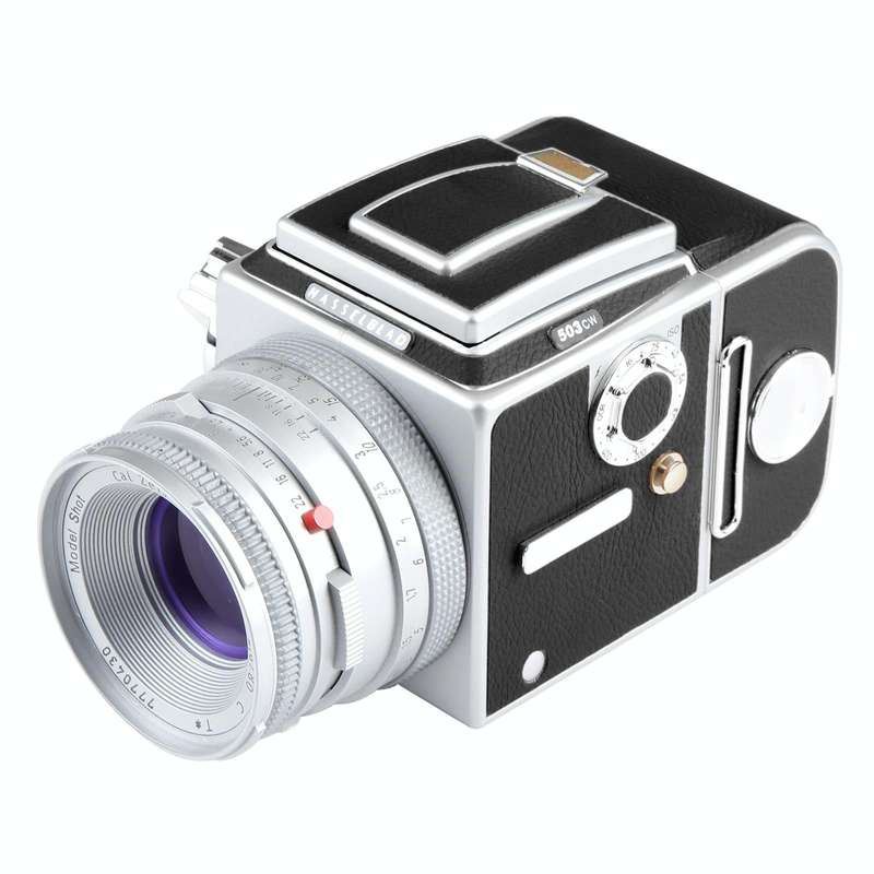 For Hasselblad 503CW Non-Working Fake Dummy Camera Model Photo Studio Props(Black Silver)