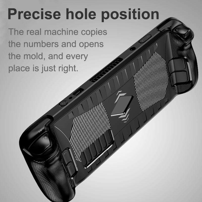 For Steam Deck TPU Game Console Case(Black)