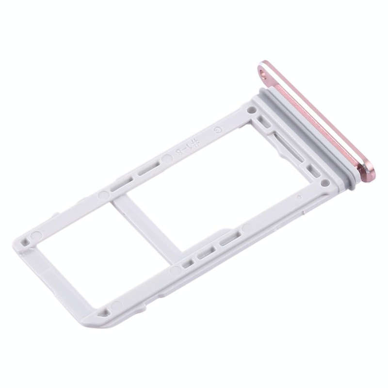 For Galaxy Note 8 2 SIM Card Tray / Micro SD Card Tray (Pink)