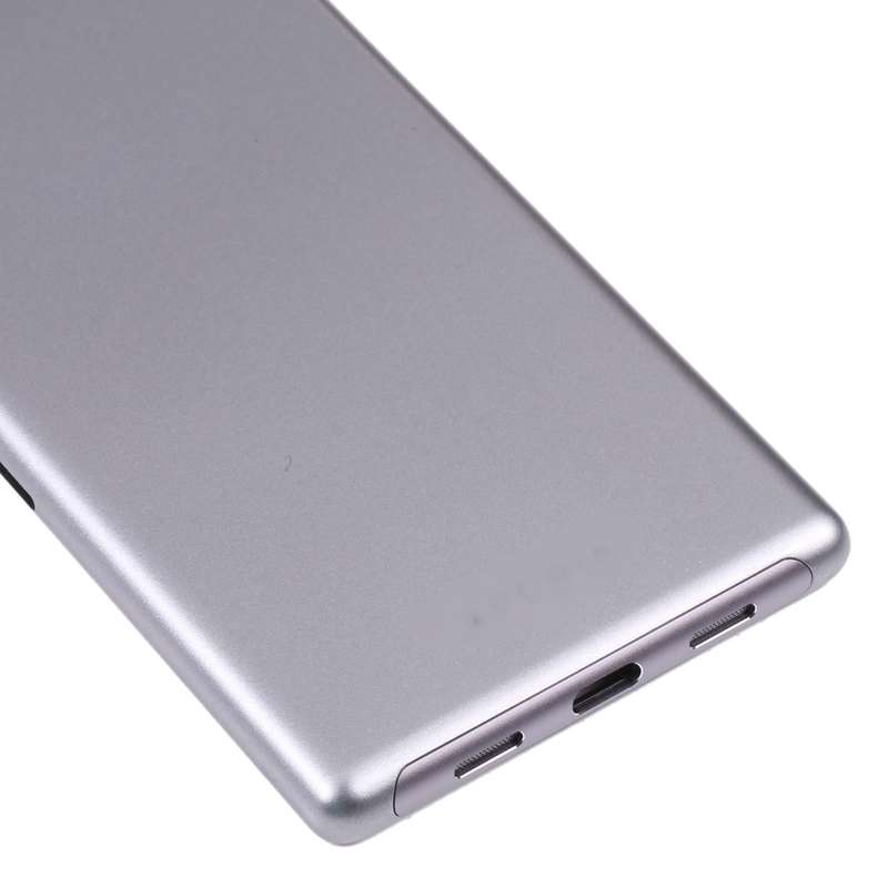For Sony Xperia 10 Original Battery Back Cover(Silver)