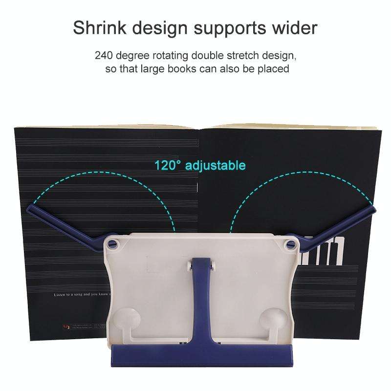 Portable Foldable Desktop Music Stand(Blue)