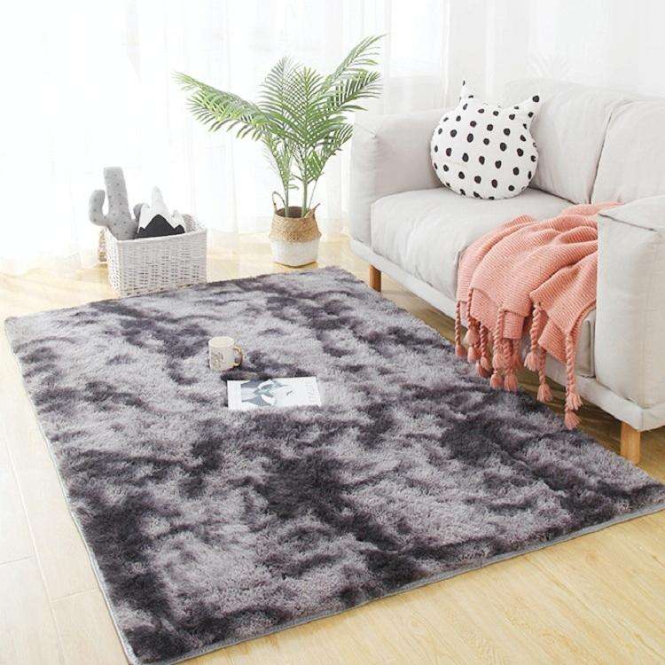 Simple Sofa Bedside Gradient Carpet Living Room Bedroom Mat, Color:Pink, Size:50x80cm