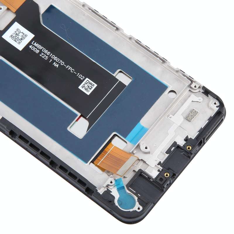 For ZTE Blade V40 Design 8046 LCD Screen Digitizer Full Assembly with Frame (Black)