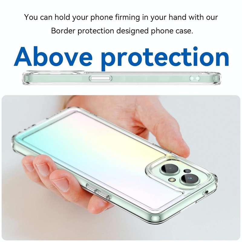 For OPPO Reno7 Z 5G Candy Series TPU Phone Case(Transparent)