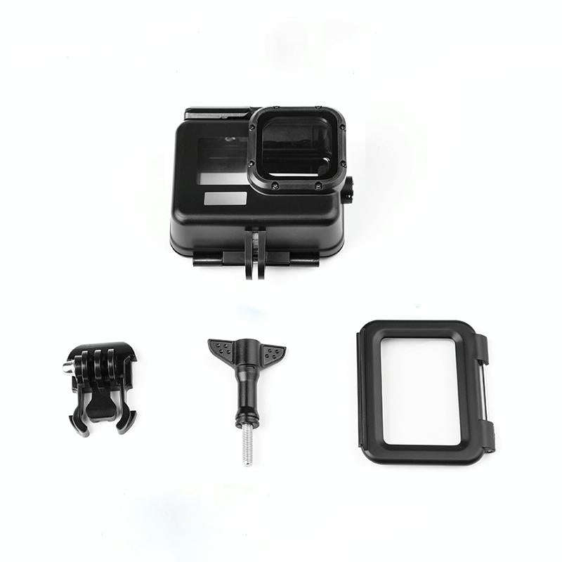 50m Waterproof Housing Protective Case with Buckle Basic Mount & Screw for GoPro HERO10 Black / H...
