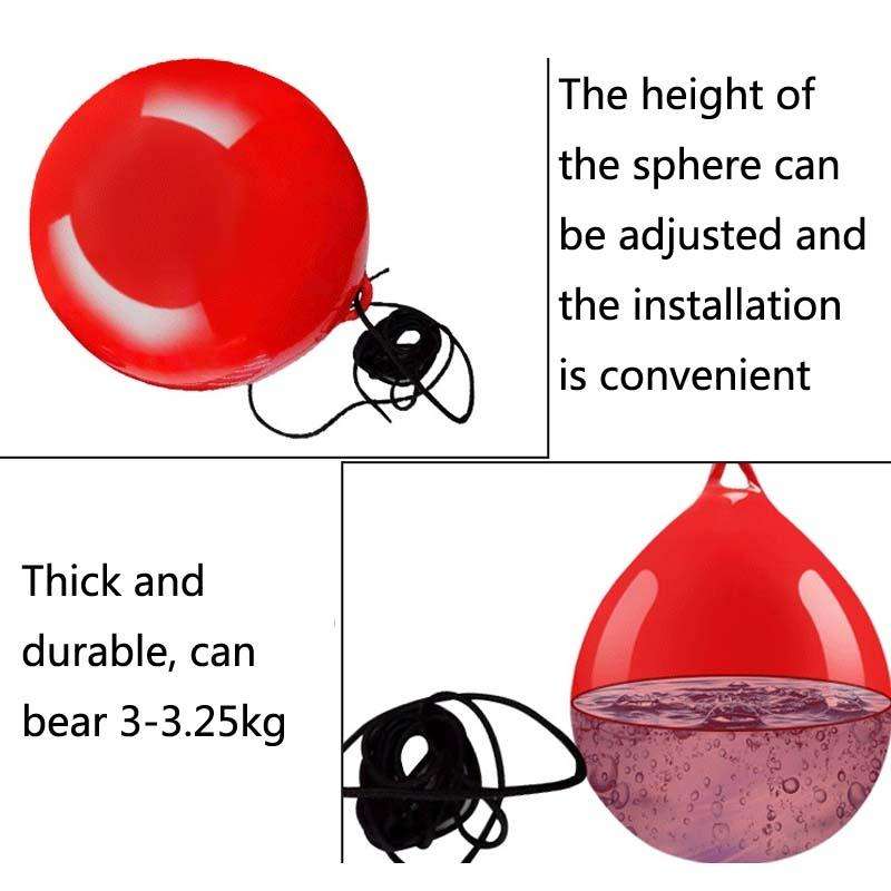 Water Injection Sandbag Household Hanging Type Boxing Water Ball Vent Ball(Red)