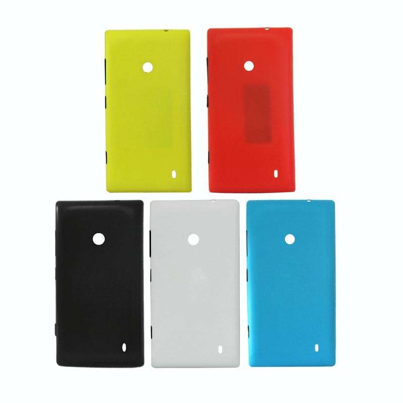 Plastic Back Housing Cover for Nokia Lumia 520(Yellow)