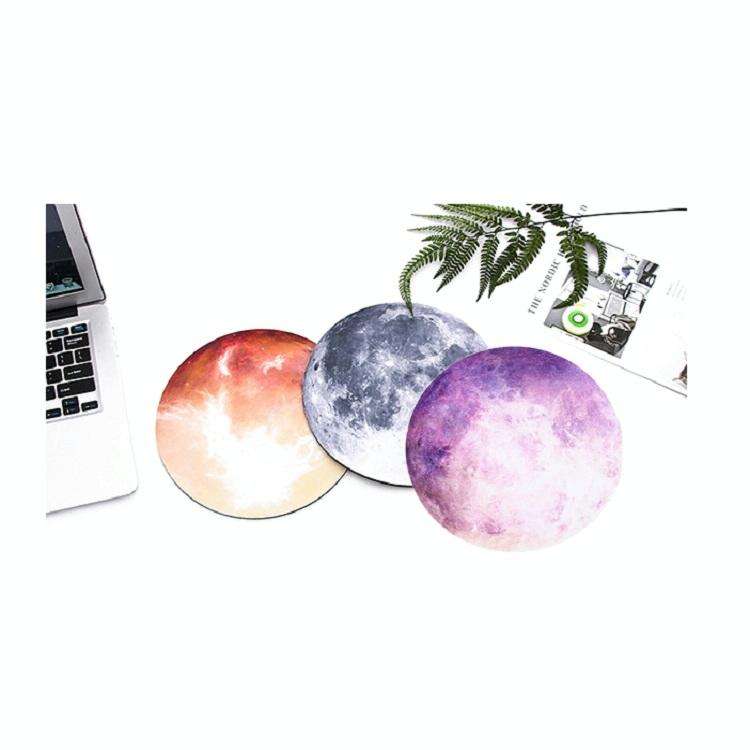 5 PCS Round Rubber Planet Mouse Pad(Mars)