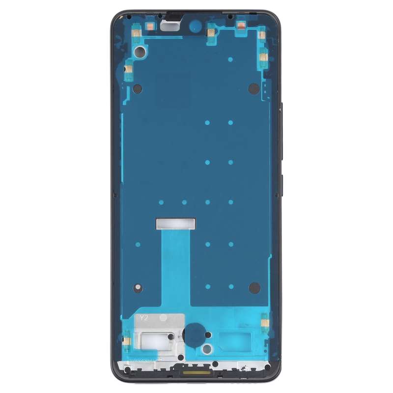 For Xiaomi 12 Lite Original Front Housing LCD Frame Bezel Plate (Black)