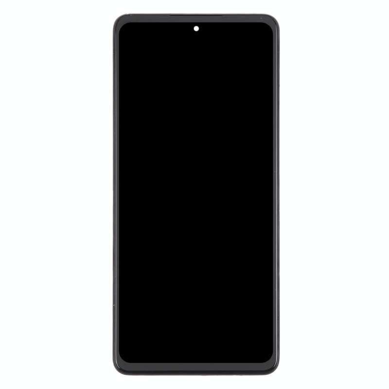 For Samsung Galaxy M54 SM-M546B OLED LCD Screen Digitizer Full Assembly with Frame (Black)