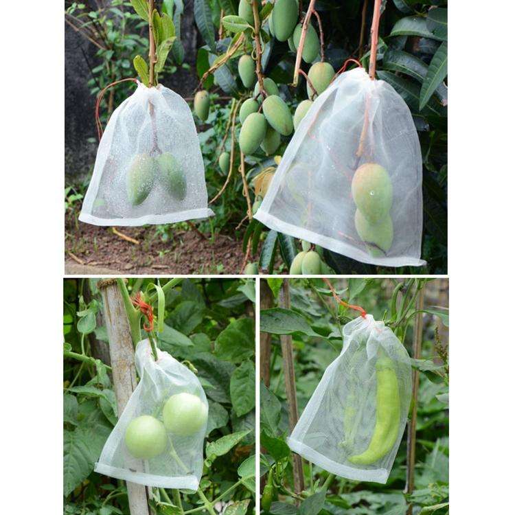 15 PCS Fruit & Vegetable Insect-Proof And Bird-Proof Nylon Mesh Bag, Specification: 45x15cm