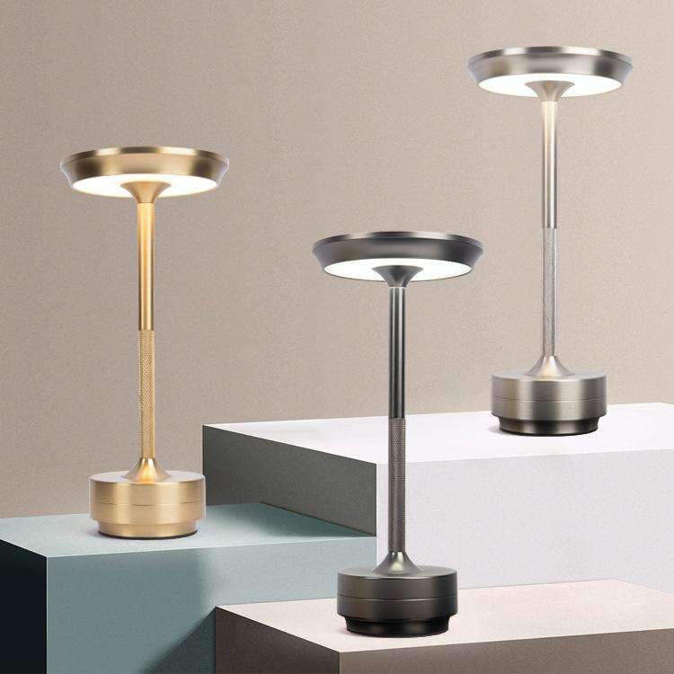 Rechargeable Desk Lamp Removable Desk Lamp Bar Atmosphere Night Light(Black)