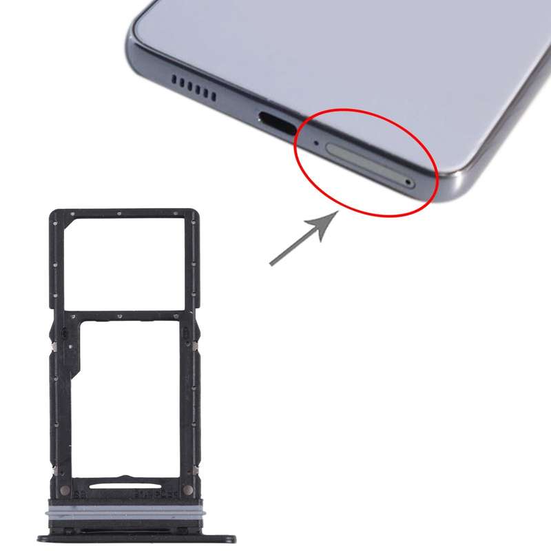 For Samsung Galaxy A33 5G SM-A336B Original SIM Card Tray + SIM Card Tray / Micro SD card tray (B...