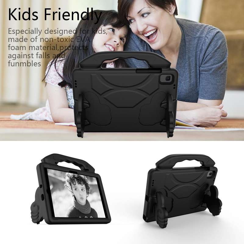 For Huawei MatePad 10.4 EVA Material Children Flat Anti Falling Cover Protective Shell with Thumb...