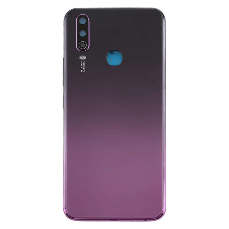 For Vivo Y3 Battery Back Cover with Camera Lens (Purple)
