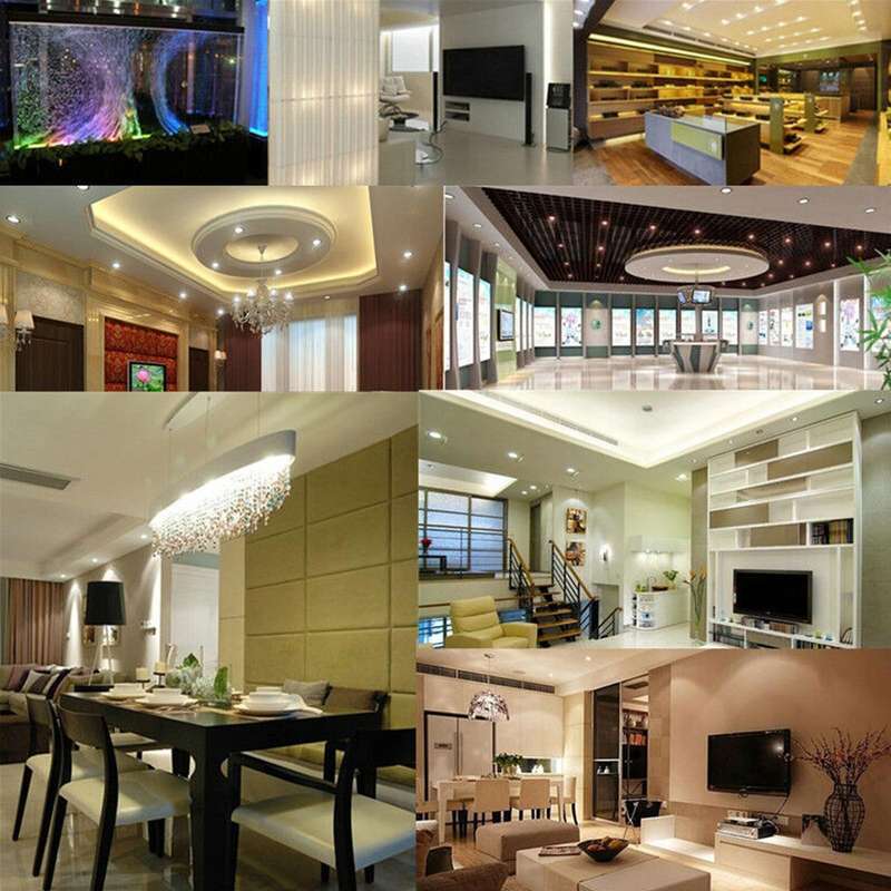 3W 3 LEDs Module Lamp Ceiling Lighting Source 23mm, DC9V(Warm White Light)