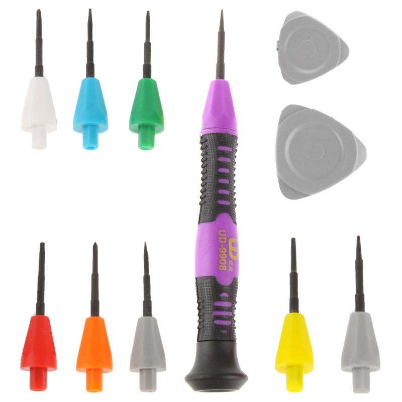 11 in 1 Versatile (Screwdrivers + Triangle Paddles Open Tools) Professional Screwdrivers Phone Di...