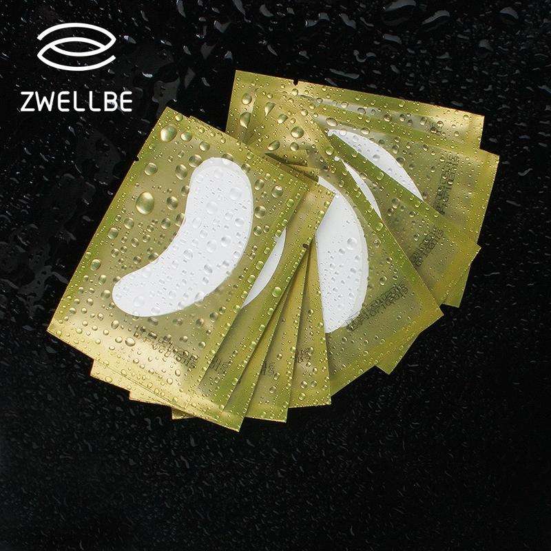 50 PCS Paper Patches Eyelash Under Eye Pads Lash Eyelash Extension Paper Patches Eye Tips Sticker...