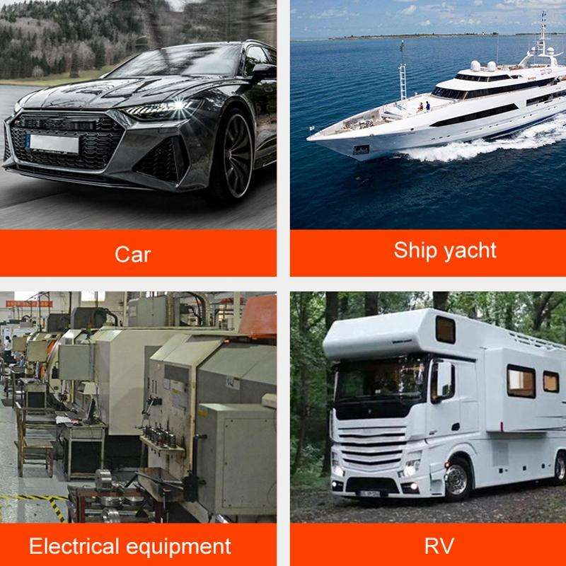 600A 48V RV&Ship Modification 4-way Large Electric DC Busbar(AOA4713CR-M10)