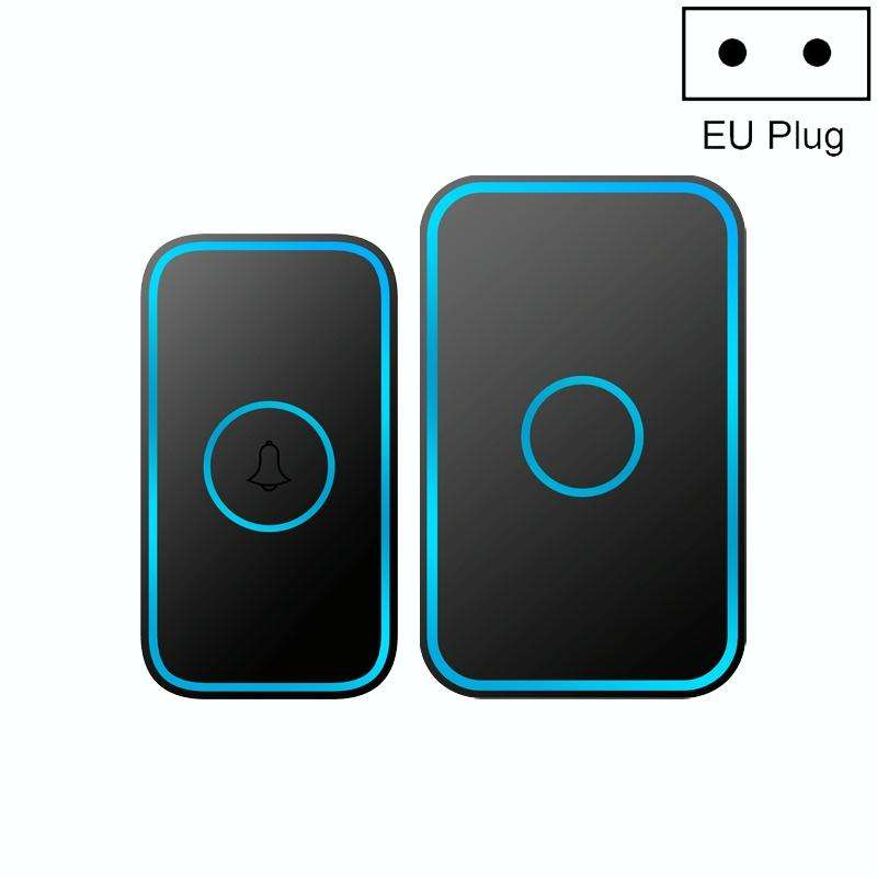 CACAZI A78 Long-Distance Wireless Doorbell Intelligent Remote Control Electronic Doorbell, Style:...