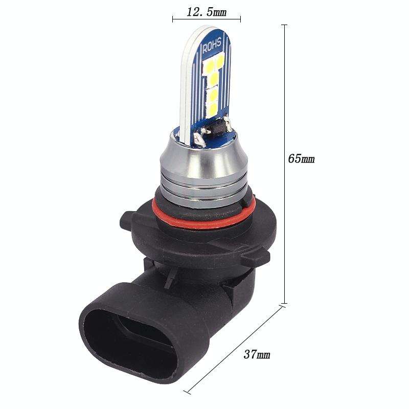 1 Pair 9006 DC12V 7.8W Car LED Fog Light (White Light)