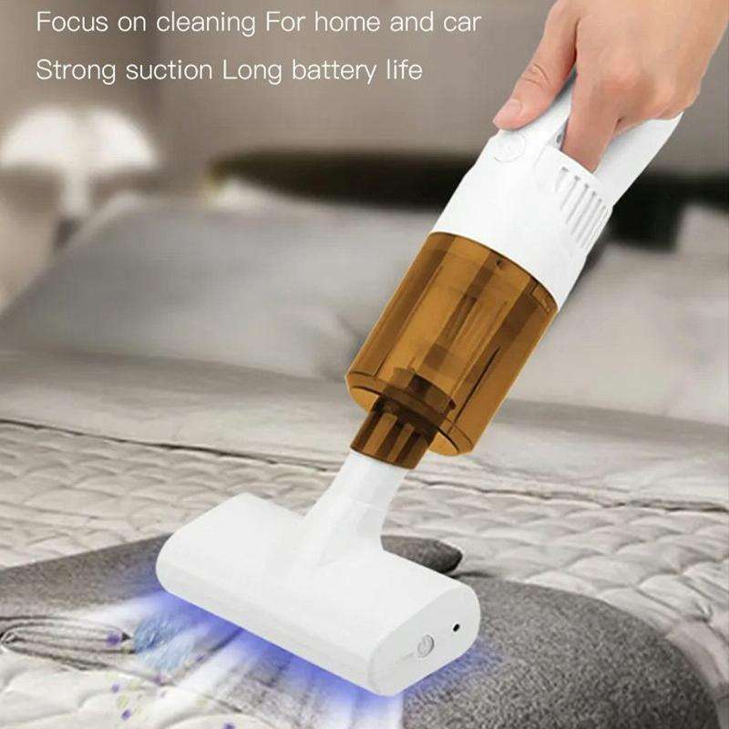 K9T 6W 3000 Pa Wireless Mite Removal Instrument Handheld Portable Vacuum Cleaner(Black)