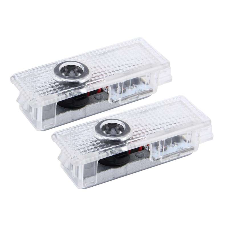 2 PCS LED Car Door Welcome Logo Car Brand 3D Shadow Light for 2011-2014 Version BMW Mini