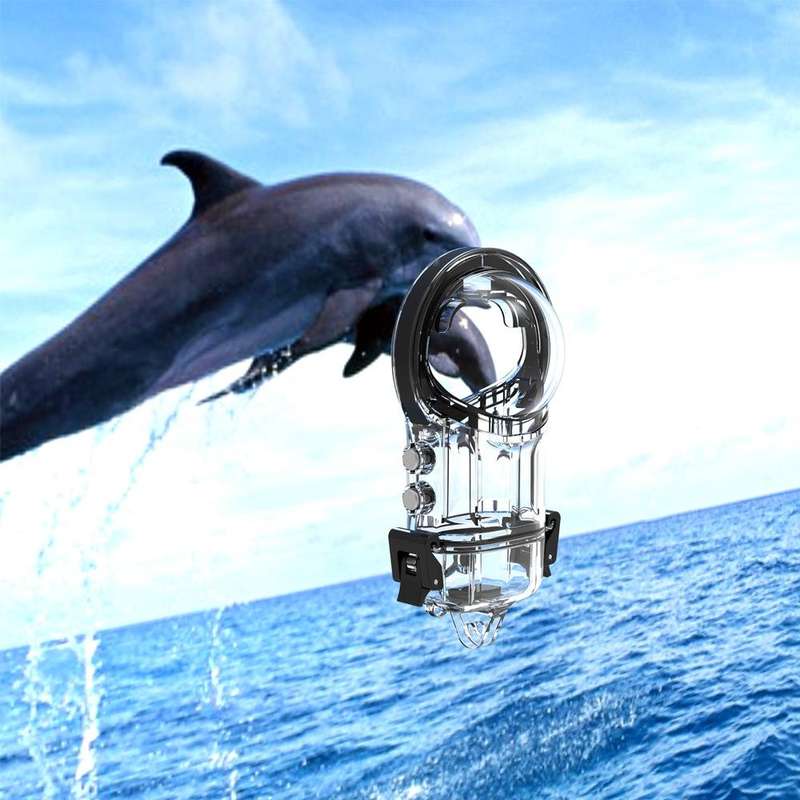 For Insta360 X3 Camera Waterproof Case Sealed Diving Shell (Neutral Without Logo)