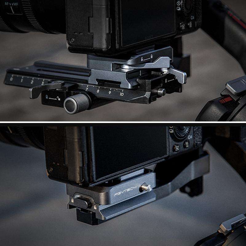 For DJI RS3 Mini/RS3 PGYTECH Quick Release Plate Gimbal Base(P-RH-167)