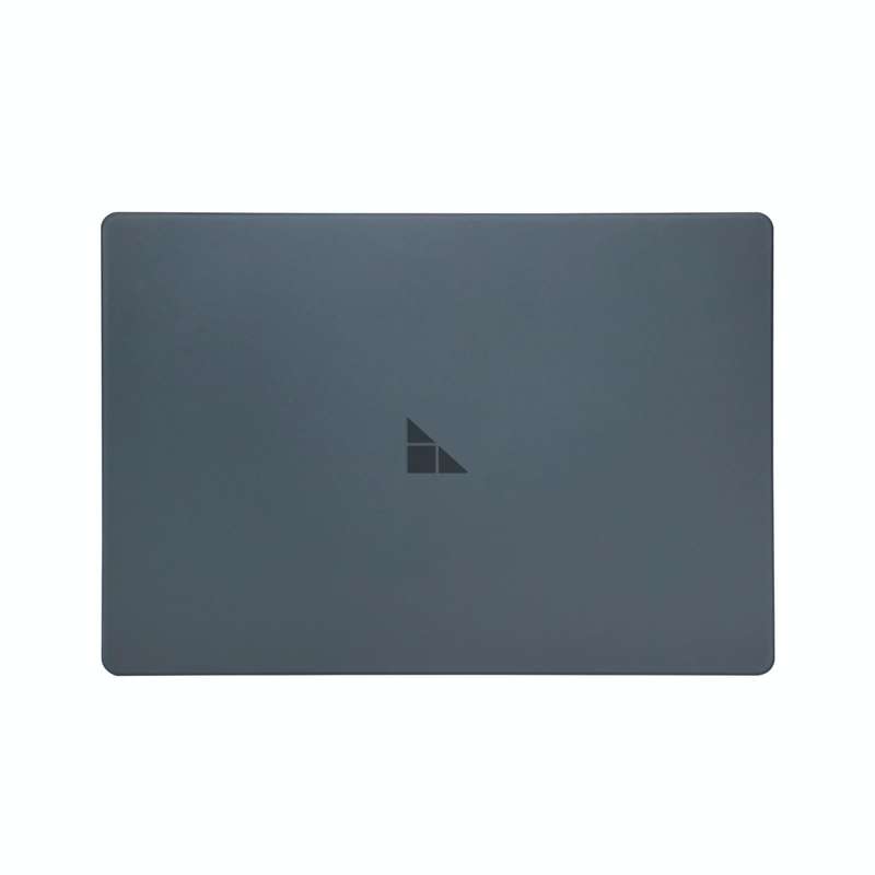 For Microsoft Surface Laptop 13.5 inch Laptop Steel Frosted Anti-drop Protective Case(Black)